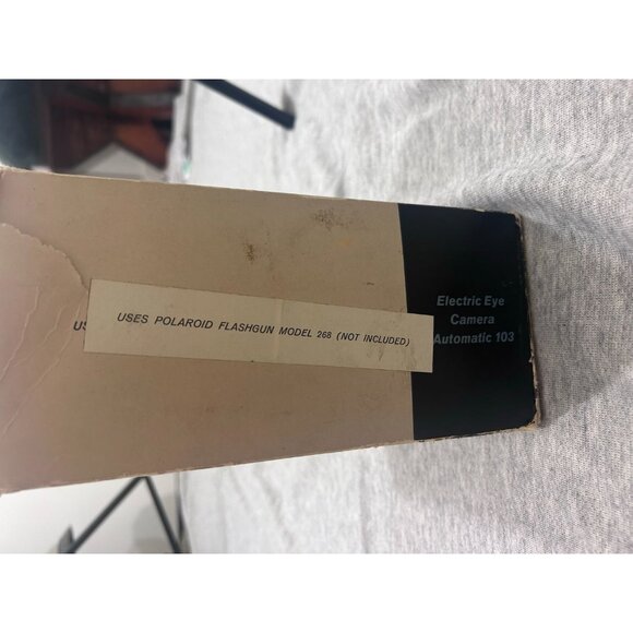 Polaroid Land 103 Packfilm Land Camera and Case Gray 1960s - Picture 2 of 8